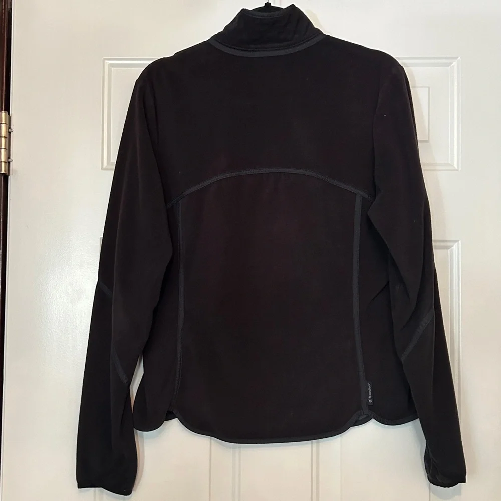 Merrell AEROBLOCK Full Zip Jacket Women’s L Charcoal Fleece Windbreaker - Picture 6 of 8